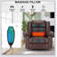 Fauteuil inclinable manuel respirant en cuir avec massage et chauffage pour une détente ultime dans le salon-1829513768