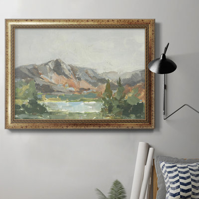 " Rusty Mountains I " Painting Print