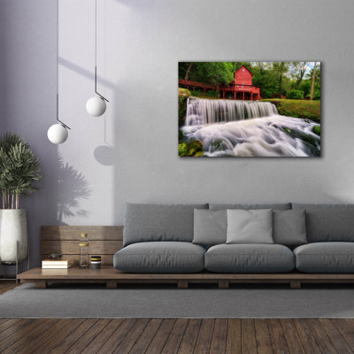 «Hodgson Water Mill» par Rick Berk, art mural sur toile