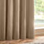 Heavy Chenille Room Darkening Eyelet Curtains-91668130-91668128