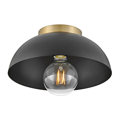 Kebo Single Light Flush Mount