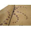 Wool Geometric Area Rug in Gold