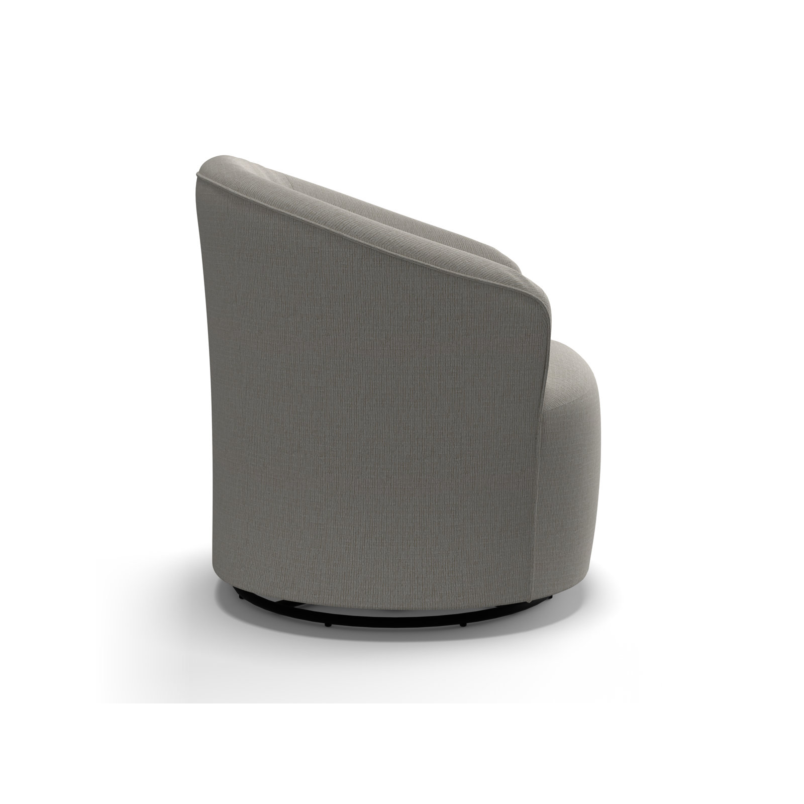 Jude Swivel Glider Accent Chair, Radical Chalk Performance Chenille