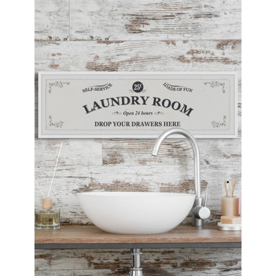 " Self-Service Laundry Room "