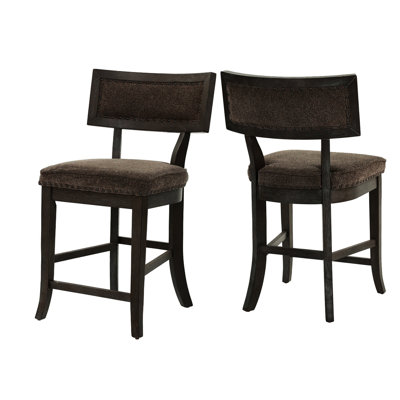 Upholstered Dining Chairs Of 2, For A Chic Look 2 Chairs, With Stunning Fabric Upholstery