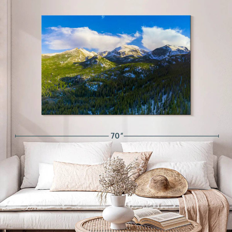 Alvord Longs Peak Landscape, 34" H x 51" W