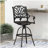 Cast Aluminium SWIVEL BAR STOOL