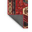 Tapis oriental jaune clair / marron / noir Slivno-1344179613