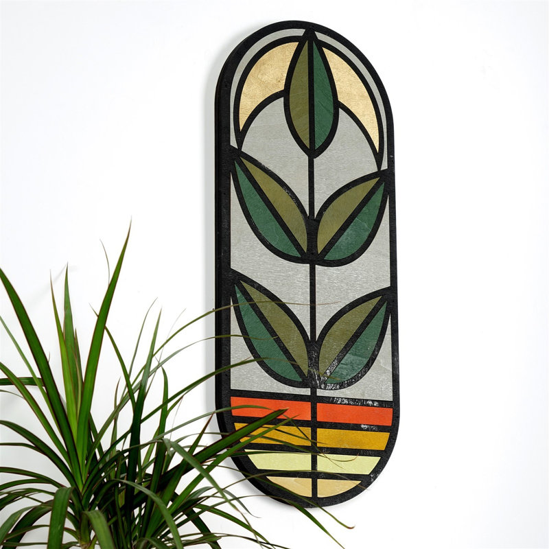 Accessoire mural décoratif en bois, 21,0 x 8,7 x 0,8 po | 100% bois d'épinette, écologique et durable | Parfait pour la décoration intérieure, le salon ou le bureau | Conception élégante pour rehausser tout espace