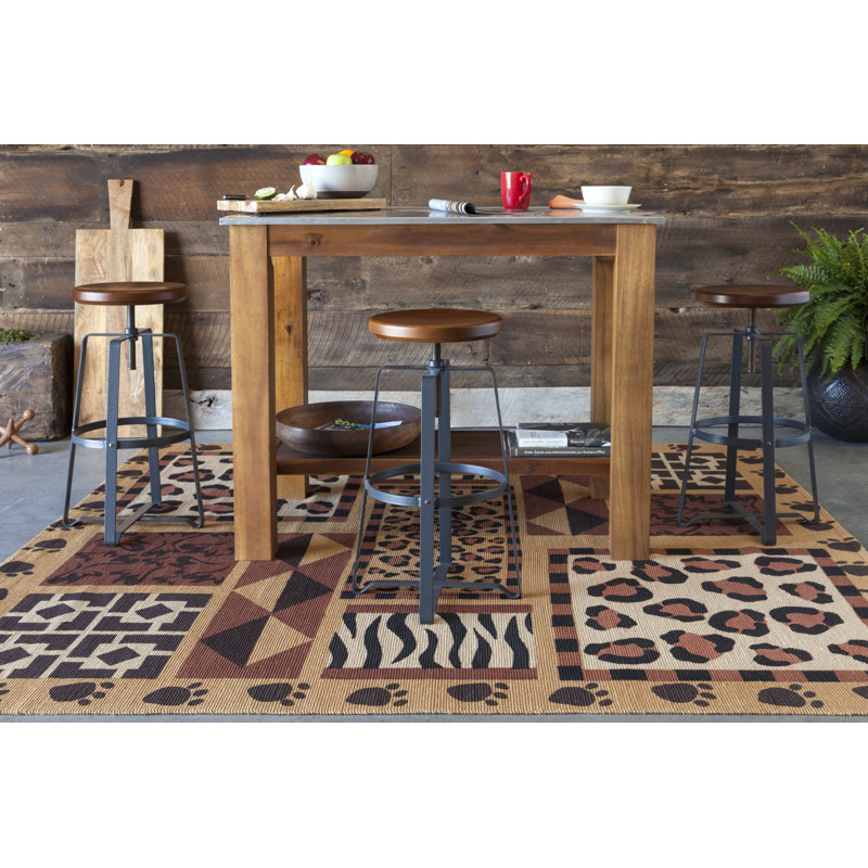Tapis brun Irondale, 7 pi 9 po X 10 pi 6 po