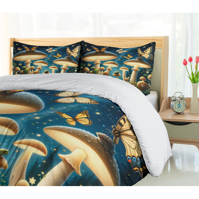 Aesthetic Duvet Cover, Queen Duvet Cover + 2 Standard Shams