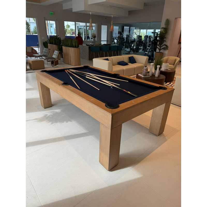 Paula Parsons Pool Table with Professional Installation Included, 7 ft