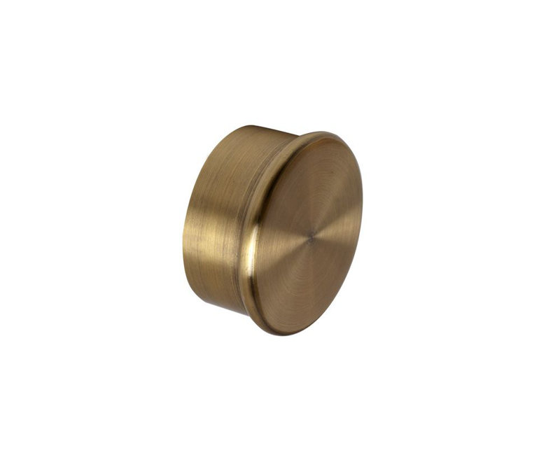Poles Apart 5.08cm Finial, Antique Brass