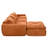 116'' Fully Compressed Sofa with Foam-1038893039