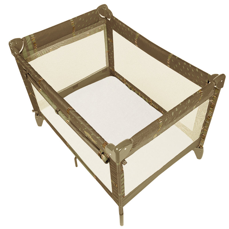 Drap-housse Cade Jersey Play Pen, Blanc cassé