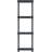 35.4'' W Plastic Shelving Unit