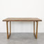 Iyana Oak Solid Wood Dining Table-1687978772-1687978773