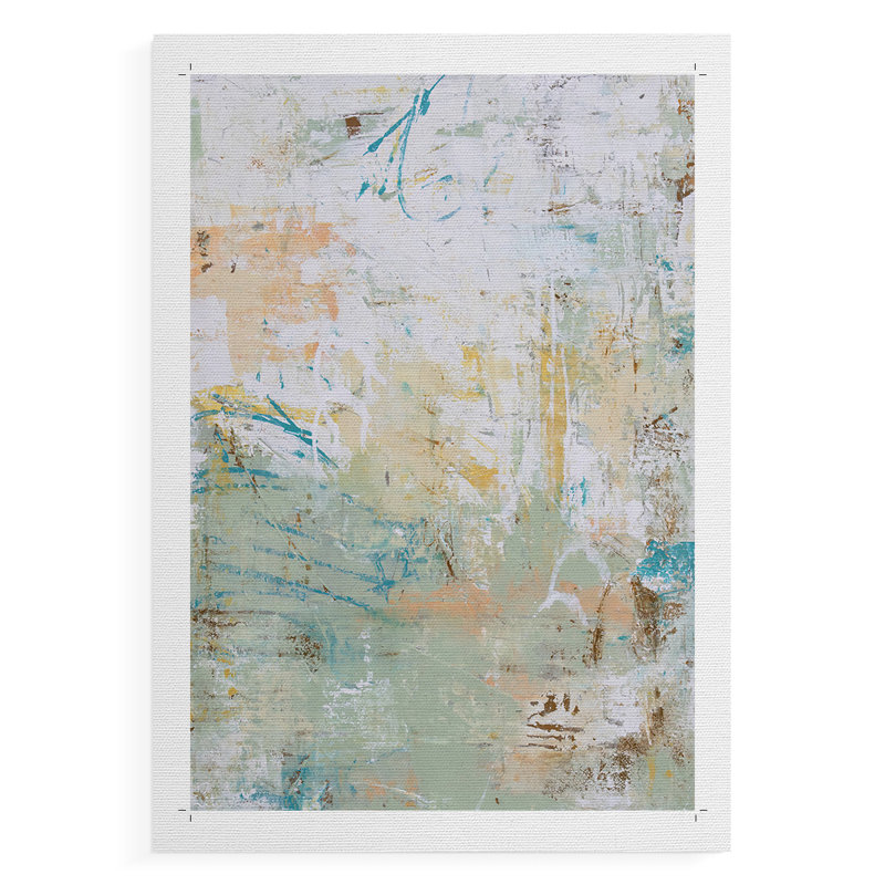 Island Jungle - Impression sur toile seulement - NON-CADRE, H 36 po x l 24 po