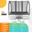 8' x 12' Rectangle Backyard Trampoline with Safety Enclosure-81358161