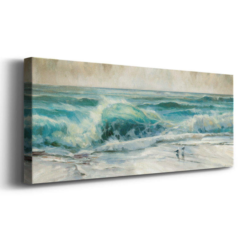 «Water Music» sur toile, H 12 po x l 30 po x P 1,5 po