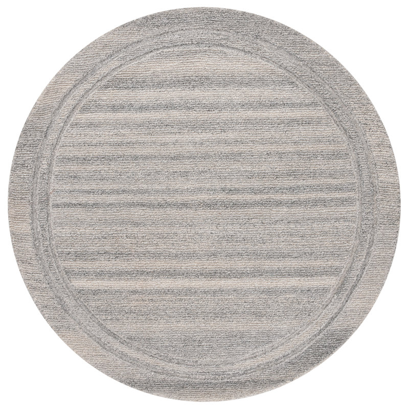 Tapis performance tissé à la main Ediz Renewal, Rond 6 pi