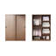 Garde-robe simple noyer classique-111473704