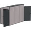 4 ft. W x 8 ft. D Plastic Pent Storage Shed