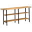 Solid Wood Top Console Table-1980550218