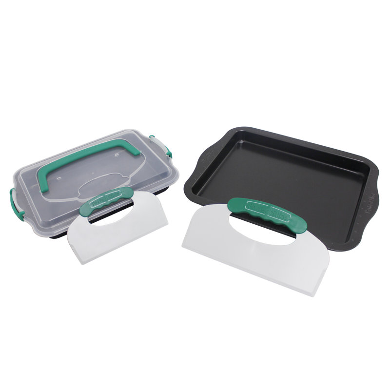 Ensemble de plats de cuisson antiadhésifs en acier au carbone 4 pièces BergHOFF Perfect Slice