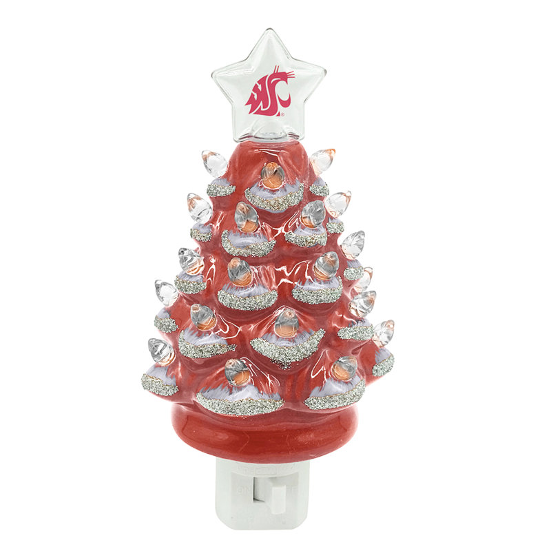 Arbre de Noël 6,5 po Nite Lite, WSU