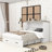 Wooden Murphy Bed with Built-in Charging Station and Storage Drawers-684628723-684628722