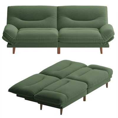 Canapé FUTON avec côtés et dossier réglables