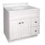 Meuble-lavabo en marbre de 37 po avec dosseret, ensemble amélioré-2072846314-2072846317