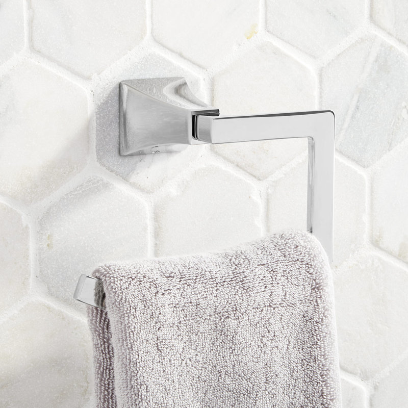 Vilamonte Towel Ring, Chrome