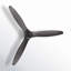 Viceroy 52in 3-Blades Indoor Ceiling Fan with Remote Control-1220657957