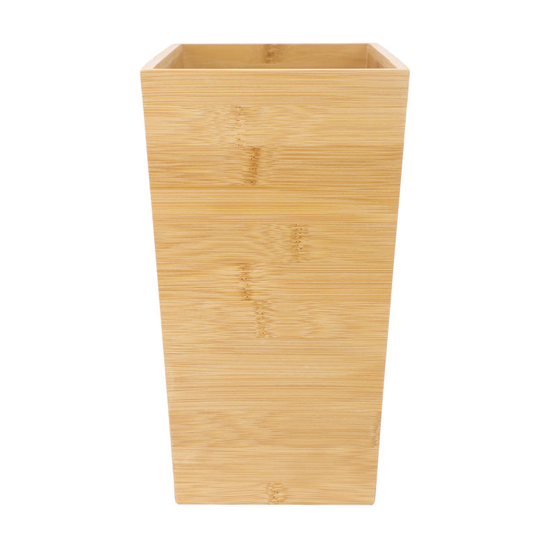 Poubelle conique en bois 10,5 x 5,75