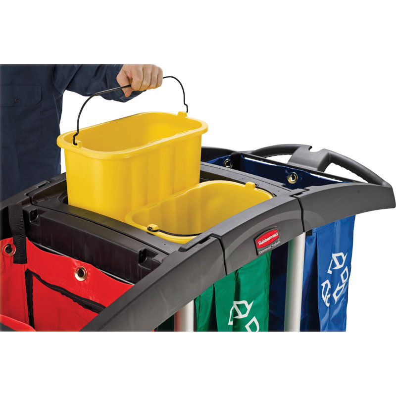 10 Quart Sanitizing Caddy, Yellow
