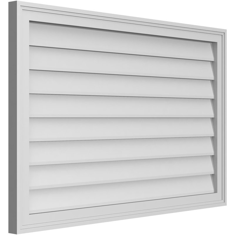 Cadre en brique, brun clair apprêté, H 26 po x l 40 po x P 1,5 po