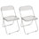 PET Stackable Folding Chair Folding Chair Set