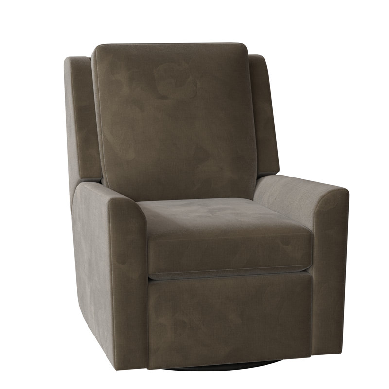 Hickory 31" Wide Standard Recliner, Manual, Swivel Glider, 8789 Indigo