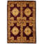Hand-Knotted High-Quality Plum Area Rug