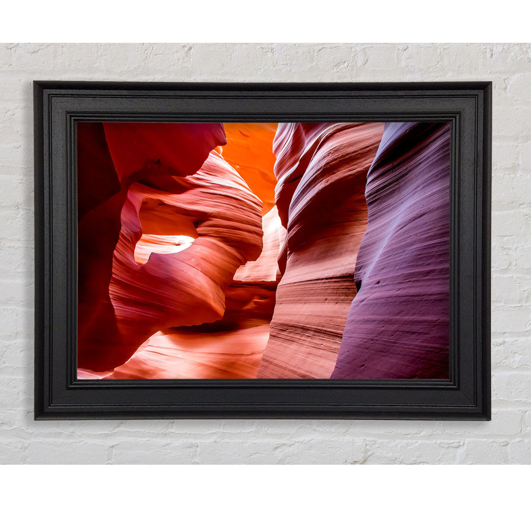 Lower Antelope Canyon Gerahmter Druck