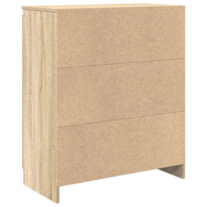 Sideboard With Drawer 71X35x84 Cm Engineered Wood, Sonoma Oak