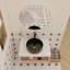 Meuble-lavabo flottant de 30 po avec lavabo vasque en veine de marbre noir, meuble-lavabo mural avec rangement ouvert, finition blanche avec décor en bois, conception moderne peu encombrante (livré dans 2 boîtes)-130833324