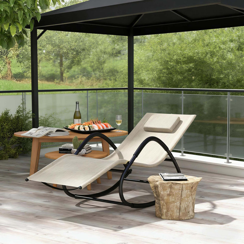 Chaise longue berçante Zero Gravity