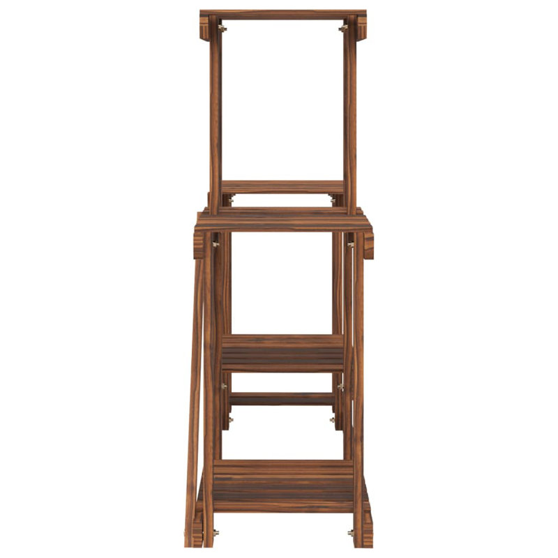 Aujane Plant Stand, Carbonised brown