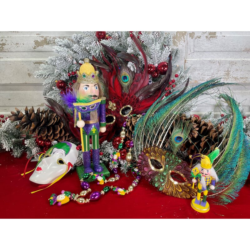 mardi gras king nutcracker