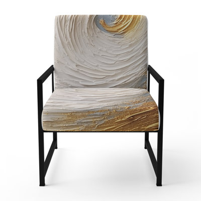 Fauteuil rembourré Gold