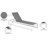 Bupleurum Matterson 79" Long Reclining Single Chaise-84467880-84467881