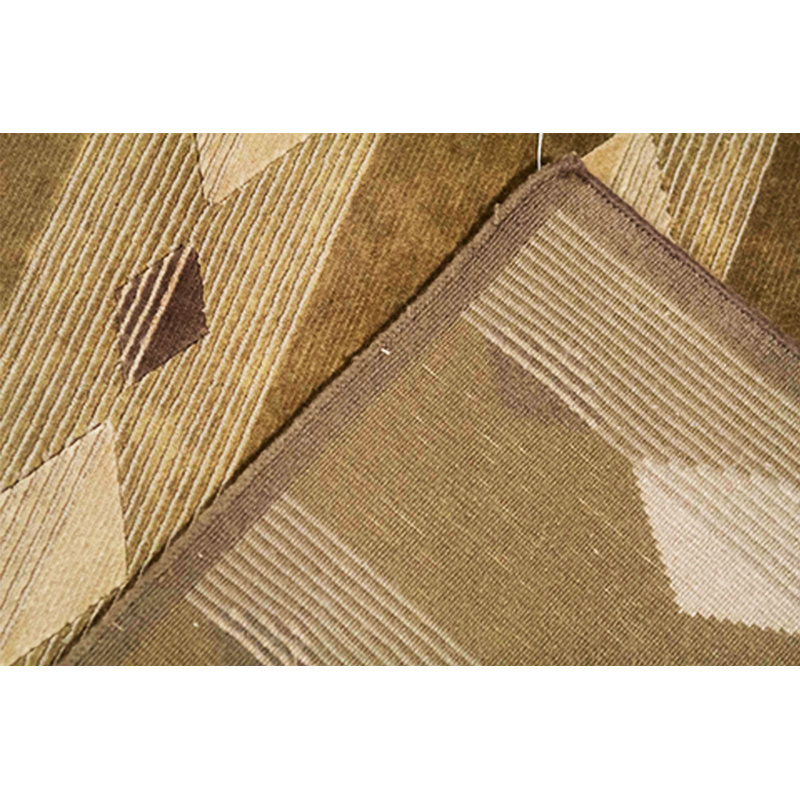 Tapis doré de haute qualité noué à la main